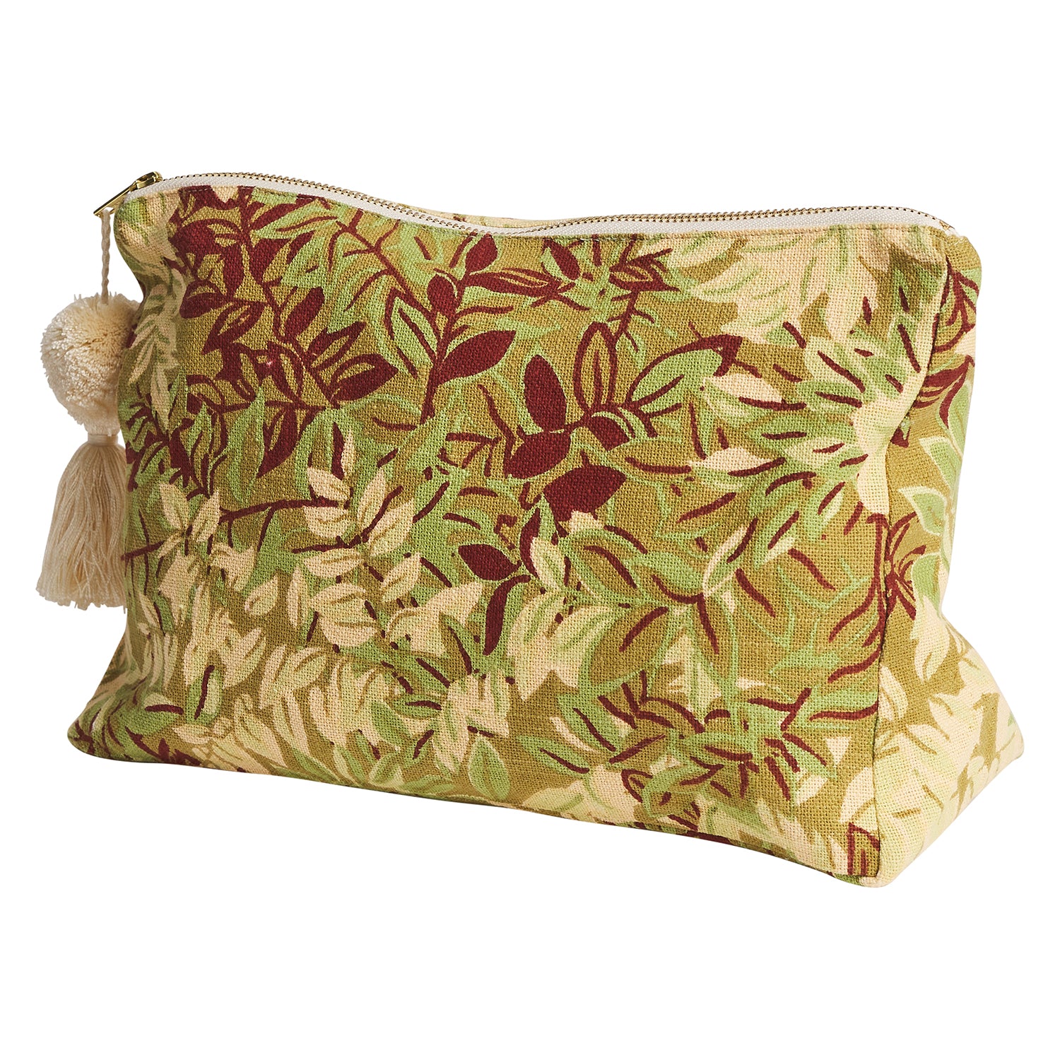 Alka Waterproof Cosmetic Bag - Travel Makeup Organizer with Reed Design - Perfect for Gym, Travel & Daily Use
