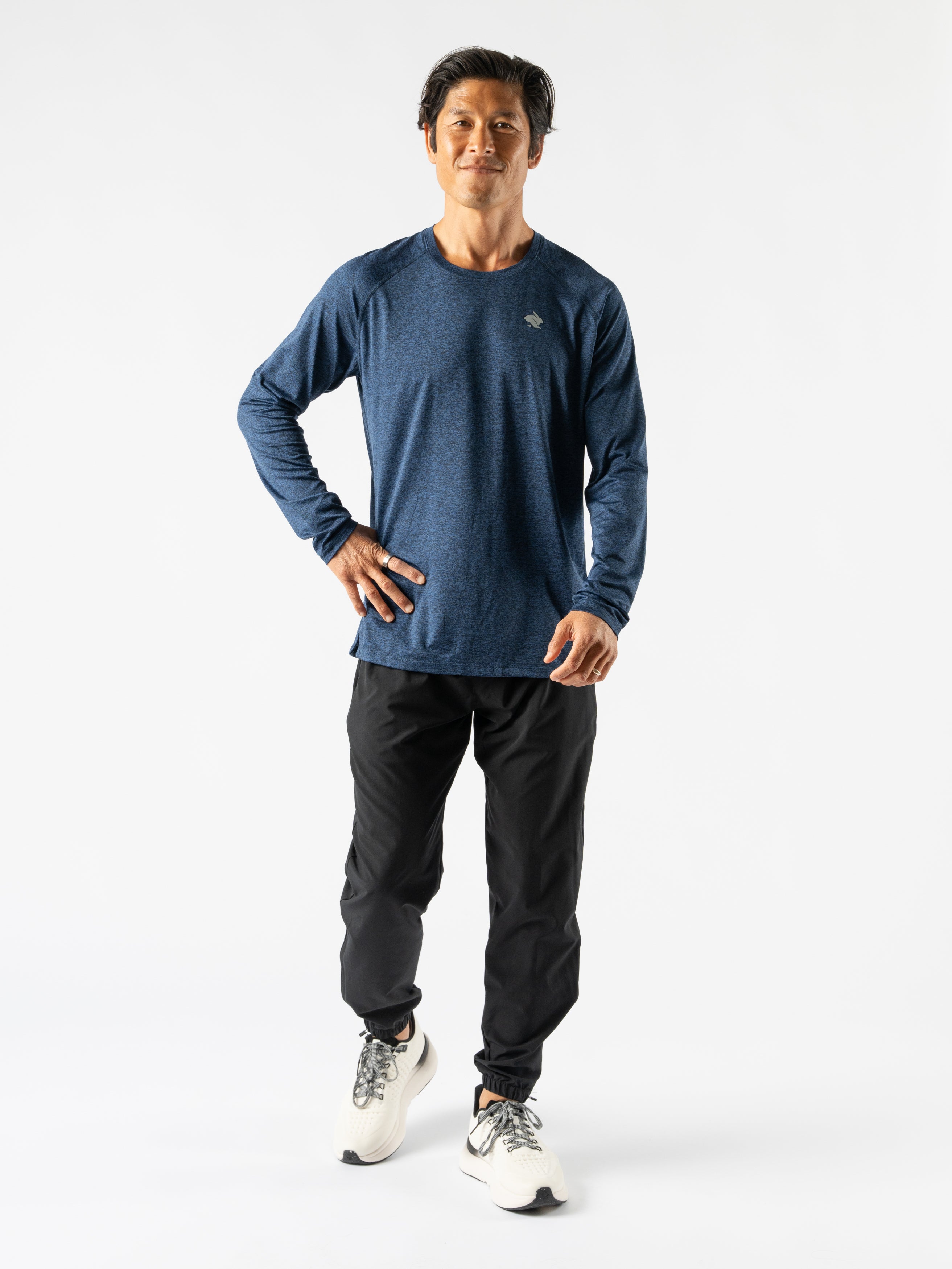 EZ Tee LS | Long Sleeve T-Shirt for Men & Women | Updated Fit & Comfort | Perfect for Casual Wear, Workouts & Layering