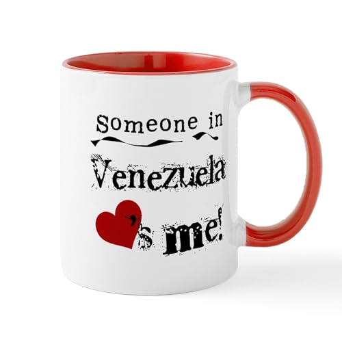 White/Red Inside - Venezuela Loves Me Mug