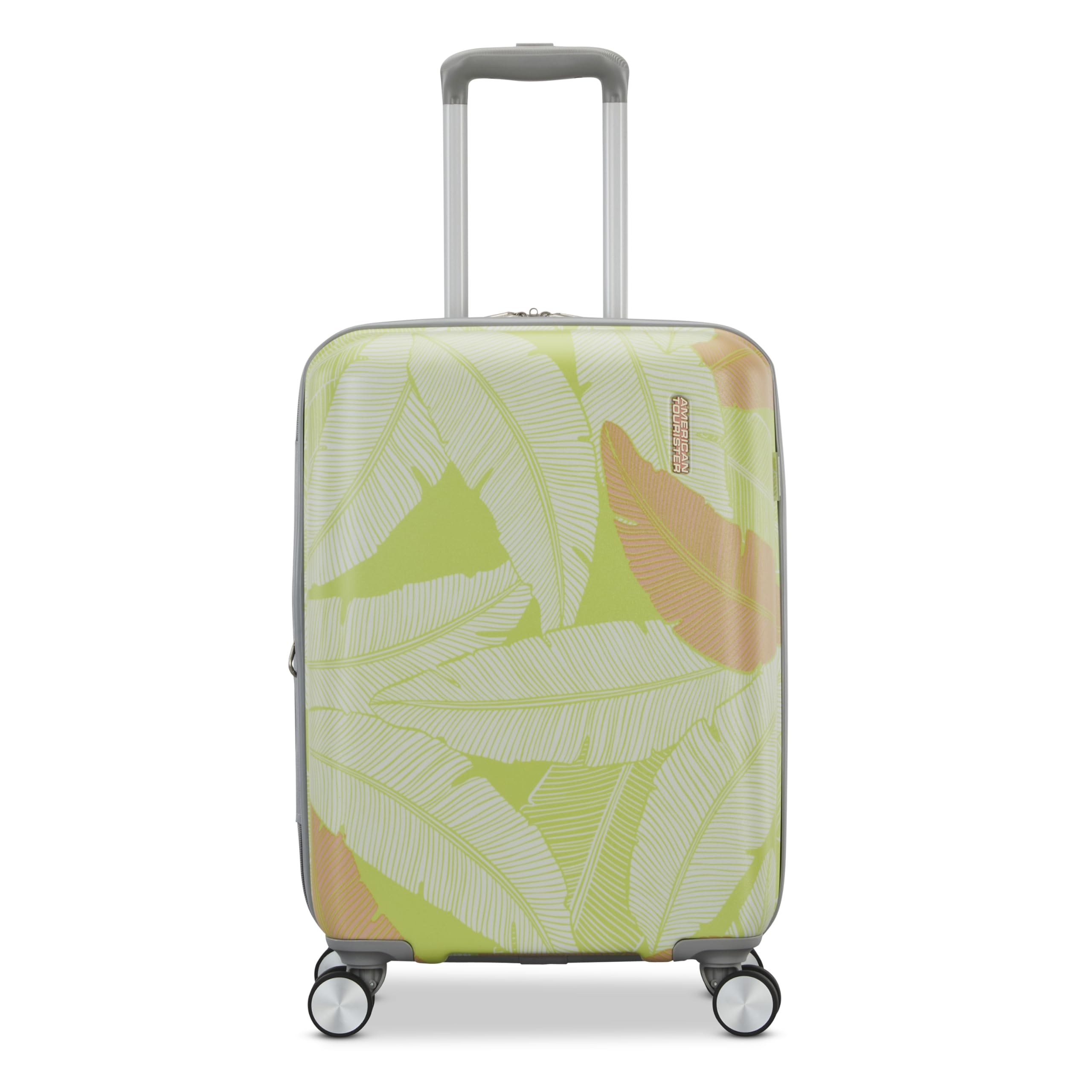American Tourister Moonlight 20-Inch Expandable Hardside Spinner Wheel Carry-On Luggage - Lightweight & Durable Suitcase for Business Travel, Weekend Trips & Airplane Cabin Use