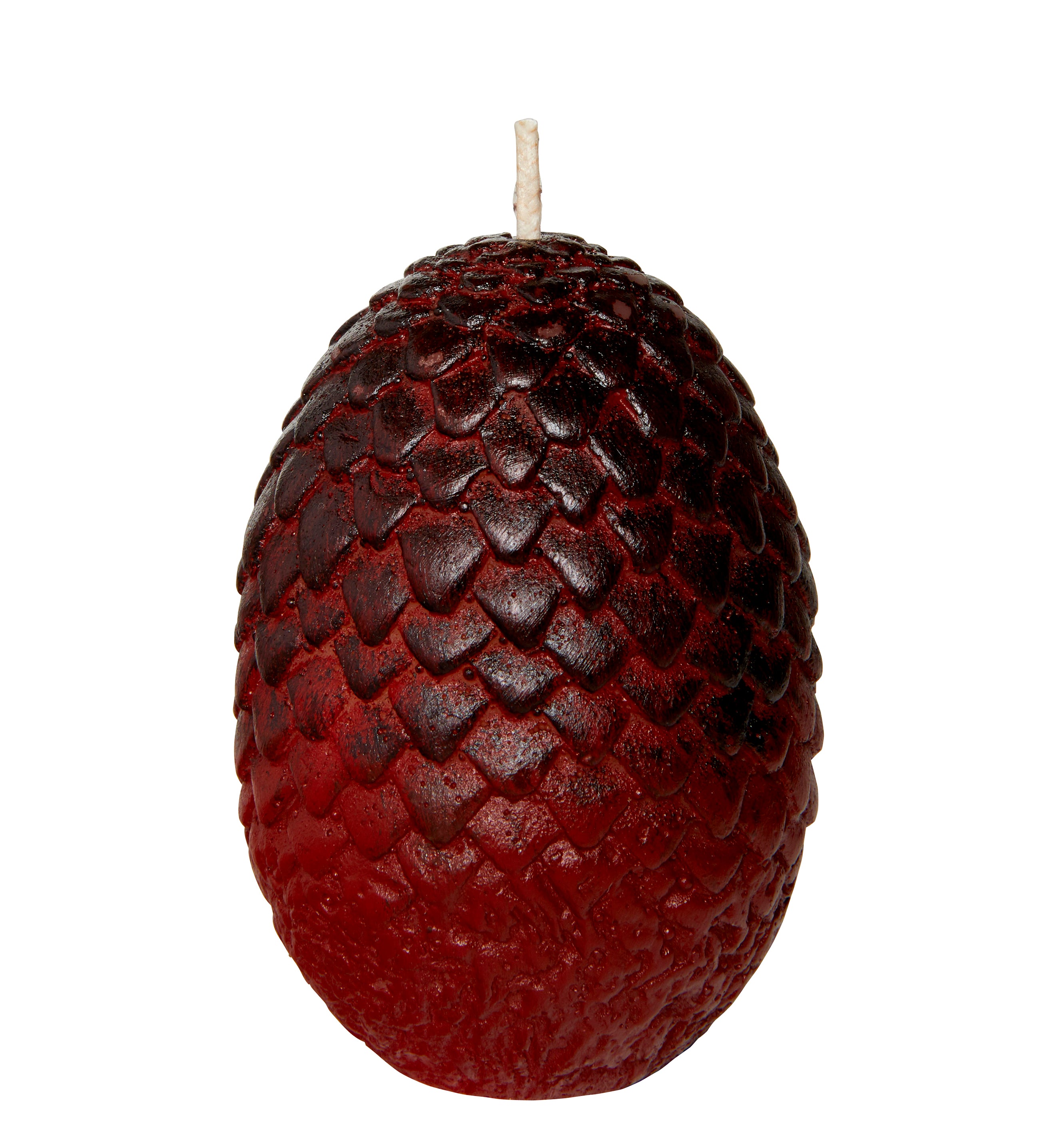 Game of Thrones Dragon Egg Candle - Handcrafted Red Decorative Scented Candle for Home Decor, Gift & Medieval Fantasy Theme Parties
