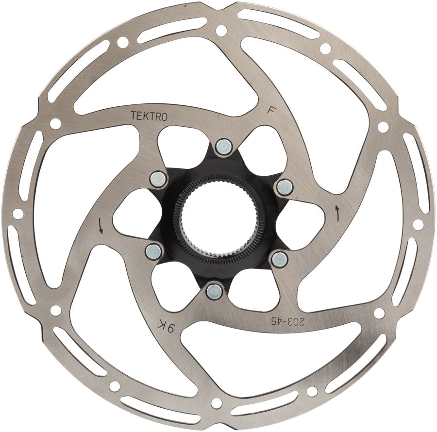2 Pack Tektro TR160 45 Disc Brake Rotor - 160mm Center Lock, 2.3mm Thickness - Compatible with Mountain Bikes, Road Bikes & E-Bikes - Perfect for Trail Riding, Commuting & Performance Cycling