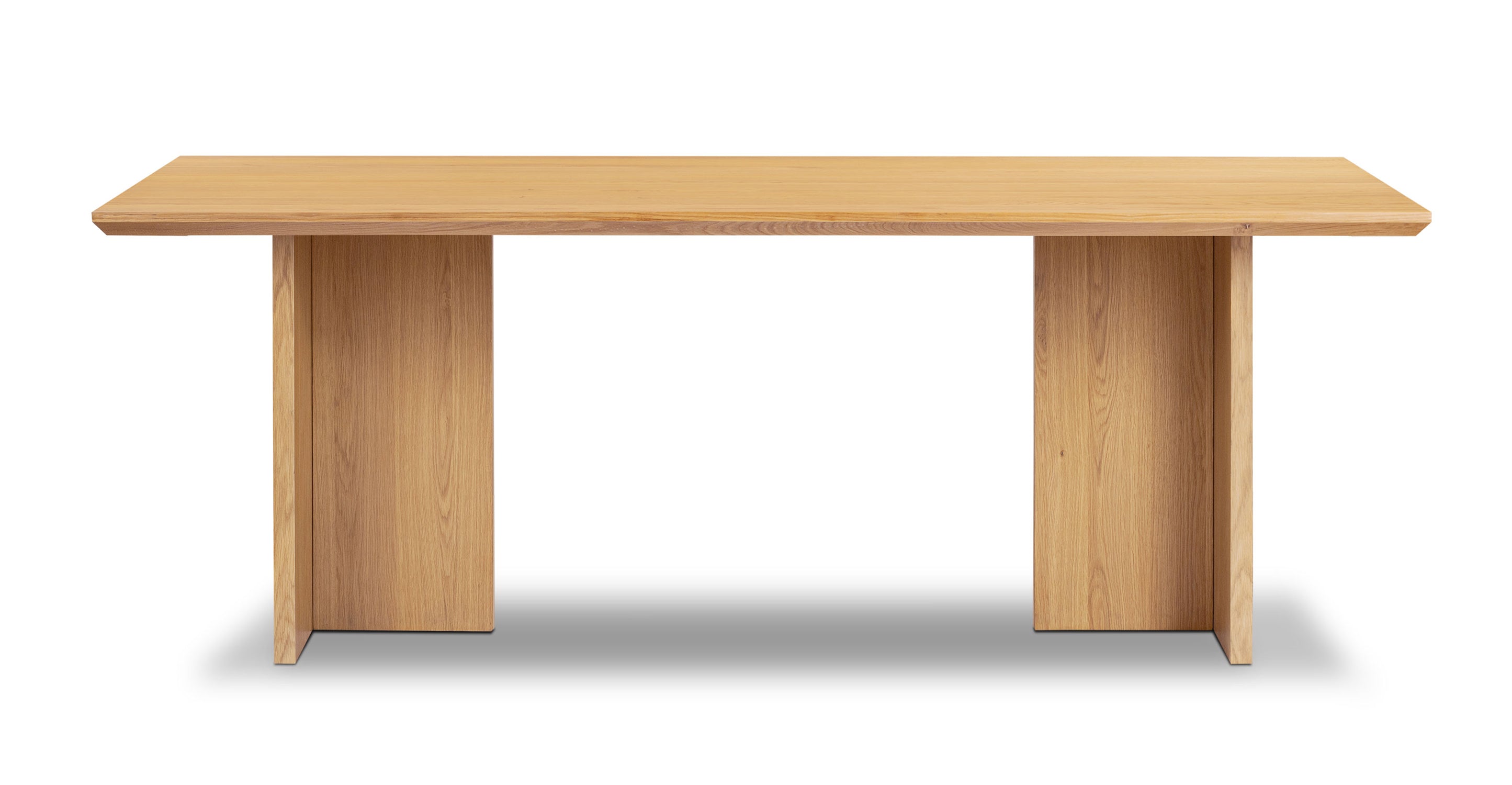96 Inch Lisbon Dining Table - Modern Solid Wood Large Dining Room Table for 8-10 People - Perfect for Family Gatherings & Dinner Parties