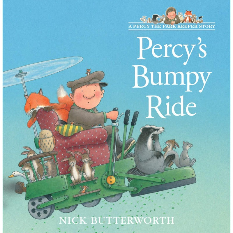 Percy's Bumpy Ride by Nick Butterworth - Children's Storybook for Bedtime Reading & Early Learning | Perfect for Kids Ages 3-7