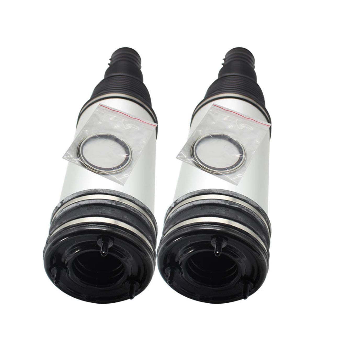 Mercedes-Benz W220 S350 S430 Rear Left Right Air Suspension Springs A2203205013 - Premium Air Shock Absorber Bellow Replacement 2203205013 for Smooth Ride & Enhanced Comfort | Perfect for Luxury Sedan Suspension Repair & Maintenance