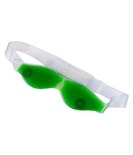 Gola International Aloe Vera Ice Cool Gel Eye Mask - Soothing Eye Gel for Dark Circles, Puffiness & Stress Relief - Perfect for Travel, Work & Home Relaxation