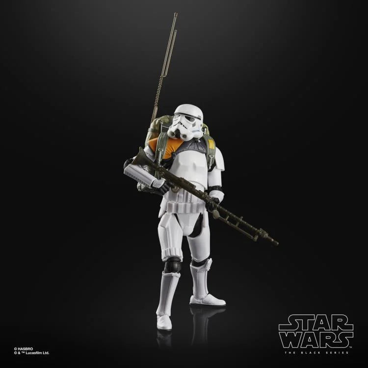 Star Wars The Black Series Stormtrooper (Jedha Patrol) 6-Inch Action Figure - Collectible Toy for Fans, Display & Role-Play Scenes