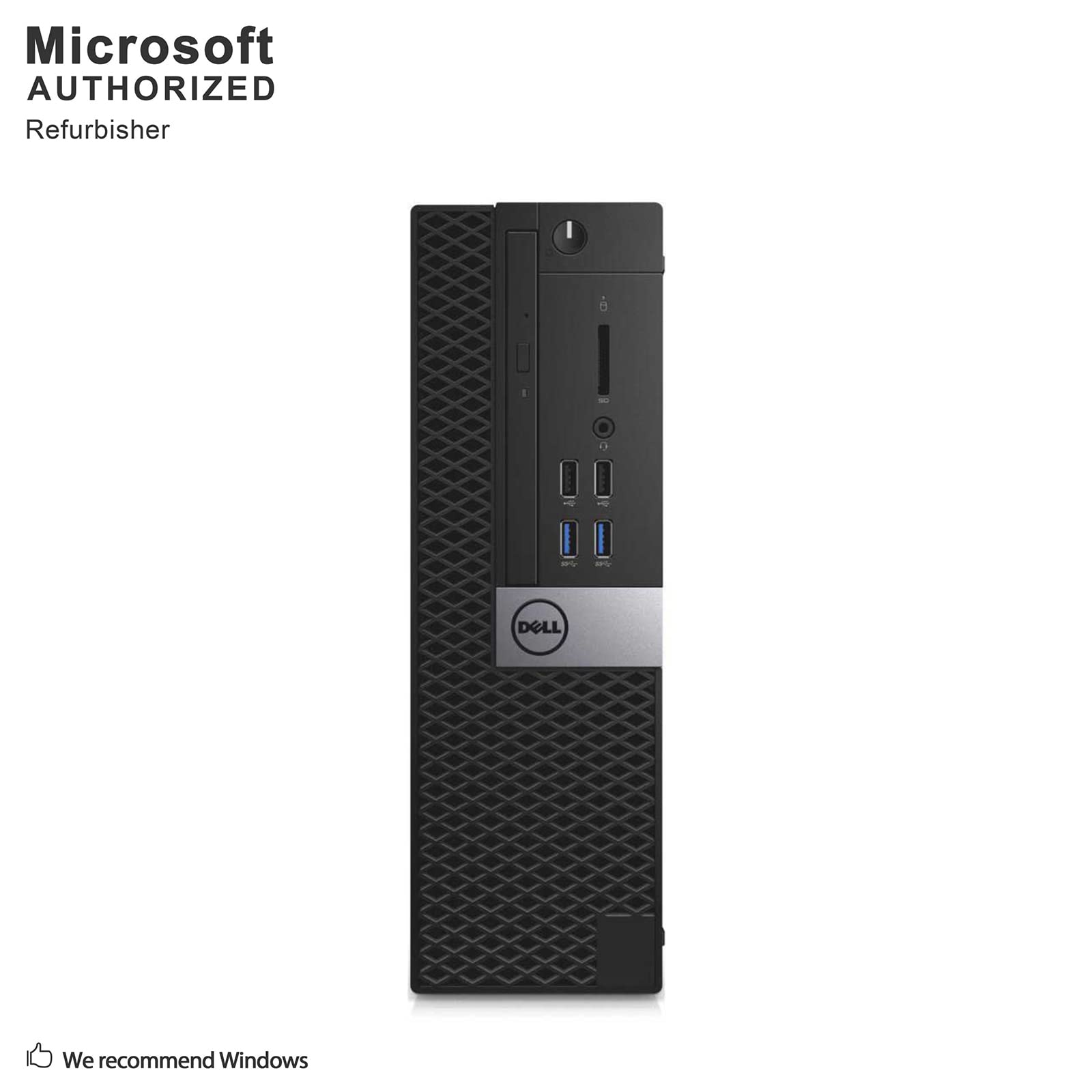 Renewed Dell Optiplex 3040 Business Desktop PC - Intel Core i5, 16GB RAM, 512GB SSD, Windows 10 Pro 64-Bit | Fast Office Computer for Work, Home & Small Business Use