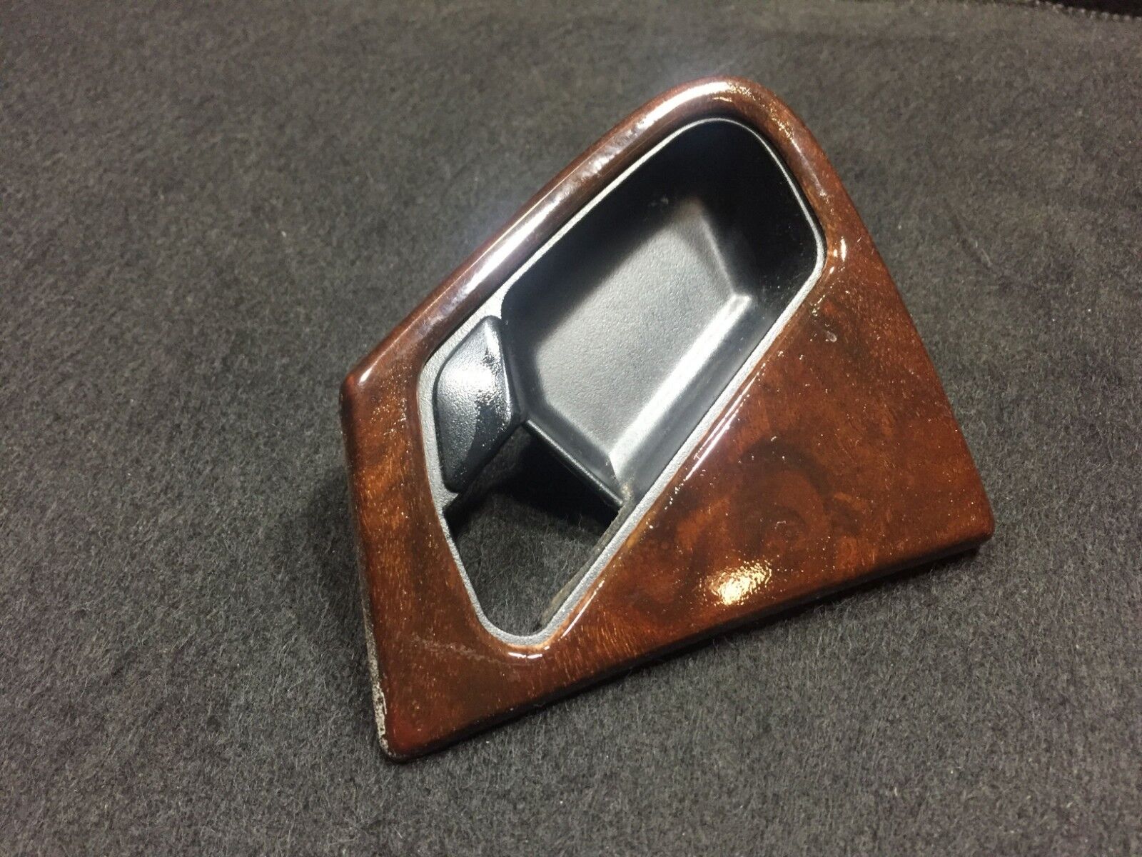 Mercedes W163 Driver Side Rear Inner Door Handle Wood Trim OEM D34 - Genuine Replacement Part for 2000-2003 ML320 ML350 ML430 - Perfect for Interior Repair & Restoration