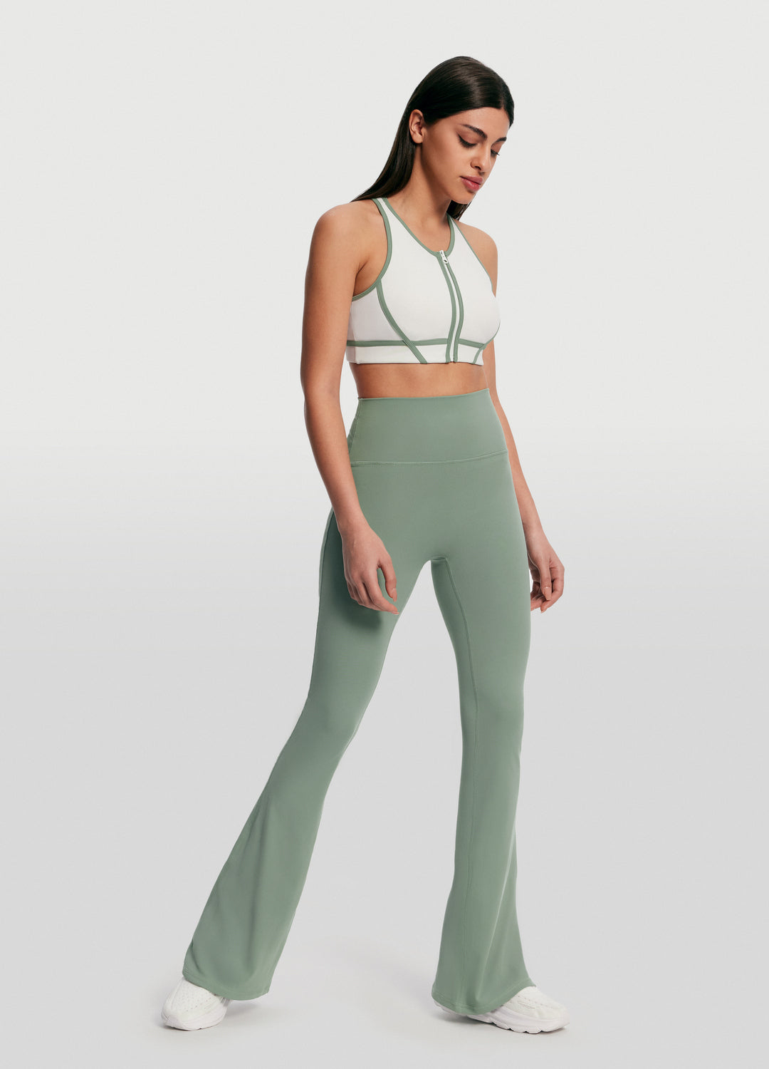 Foxy Flare Leggings for Women - High Waisted Yoga Pants with Pockets, Stretchy & Comfortable Workout Leggings - Perfect for Yoga, Running, Gym & Lounge Wear