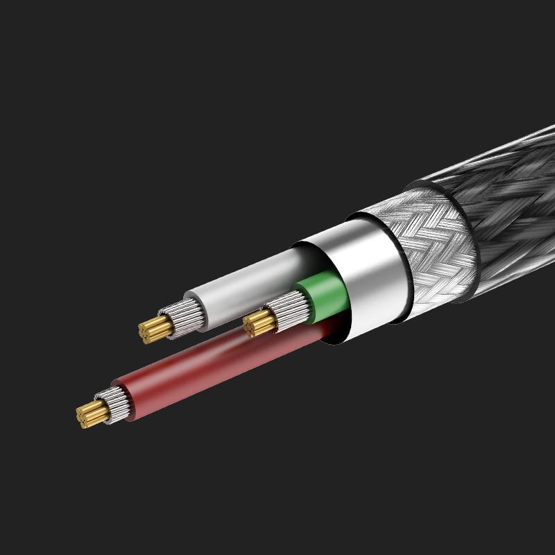 FiiO LT-TC1 USB Type C to Type C Audio Cable with Hi-Res DAC Support for K3/M9/M11/M5/BTR5 - Perfect for High-Quality Music Streaming & Mobile Audio Devices