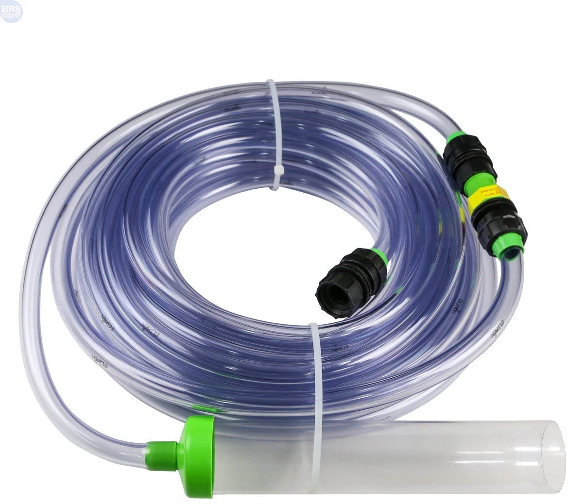 Python No Spill Clean & Fill Aquarium Maintenance System - 25ft/50ft/100ft Lengths for Easy Fish Tank Water Changes & Gravel Cleaning | Perfect for Freshwater & Saltwater Tanks