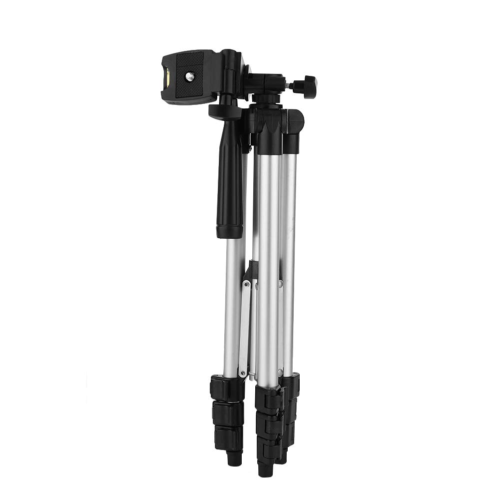 Universal Adjustable Phone Tripod Stand - Portable Travel Tripod for Smartphones & Digital Cameras with Storage Bag - Perfect for Vlogging, Live Streaming & Outdoor Photography