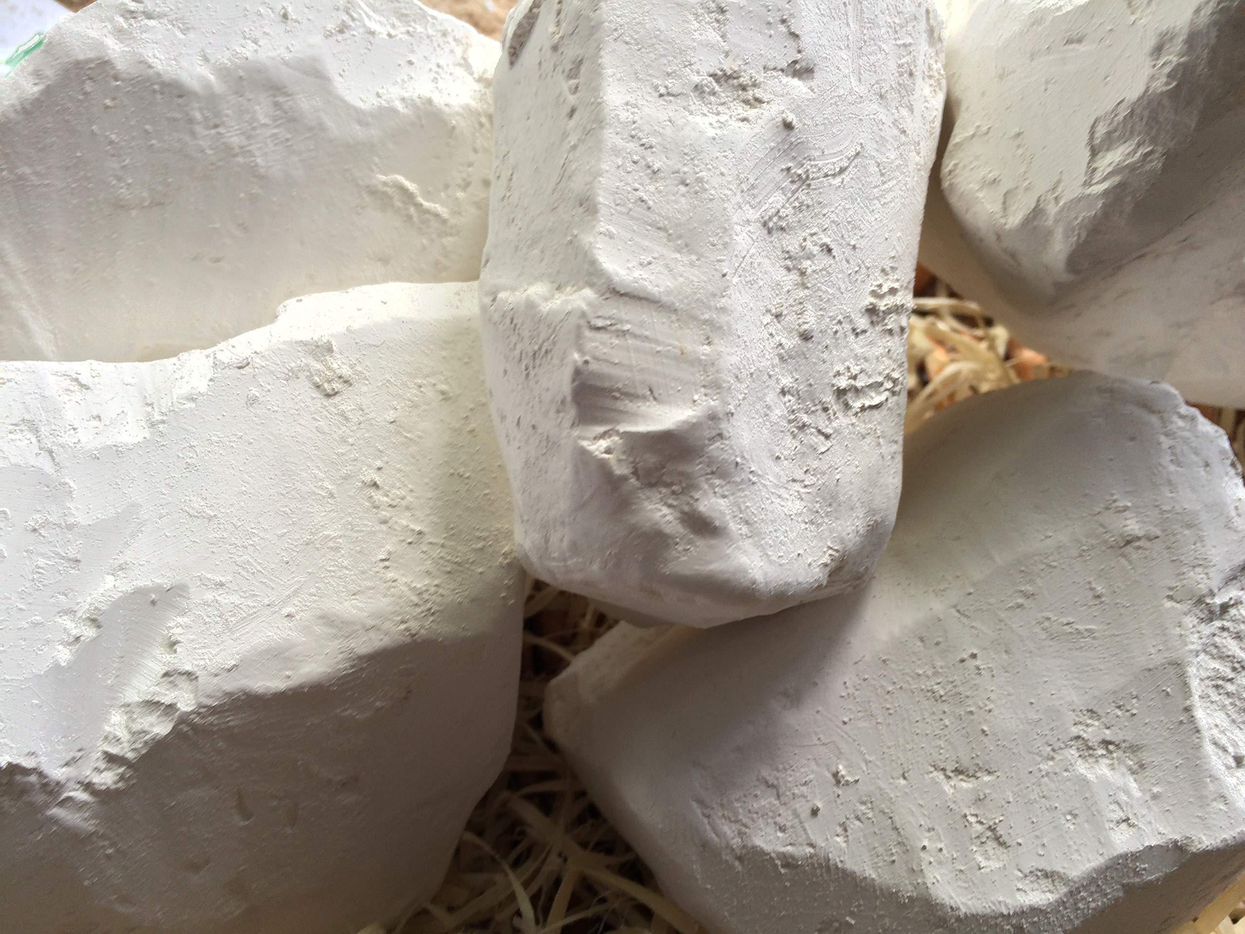 Natural Edible Chalk Chunks for Eating - 8 oz (220g) | Non-Toxic, Calcium-Rich Snack for Kids & Adults | Perfect for Baking, Cooking, and Creative Food Decorations