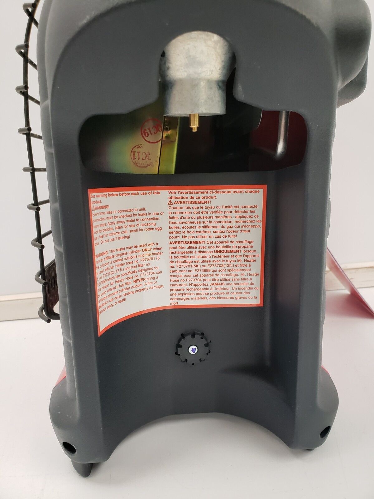 Mr Heater MH9BX Portable Propane Heater - Indoor/Outdoor Use for Camping, Garage, and Emergency Heating