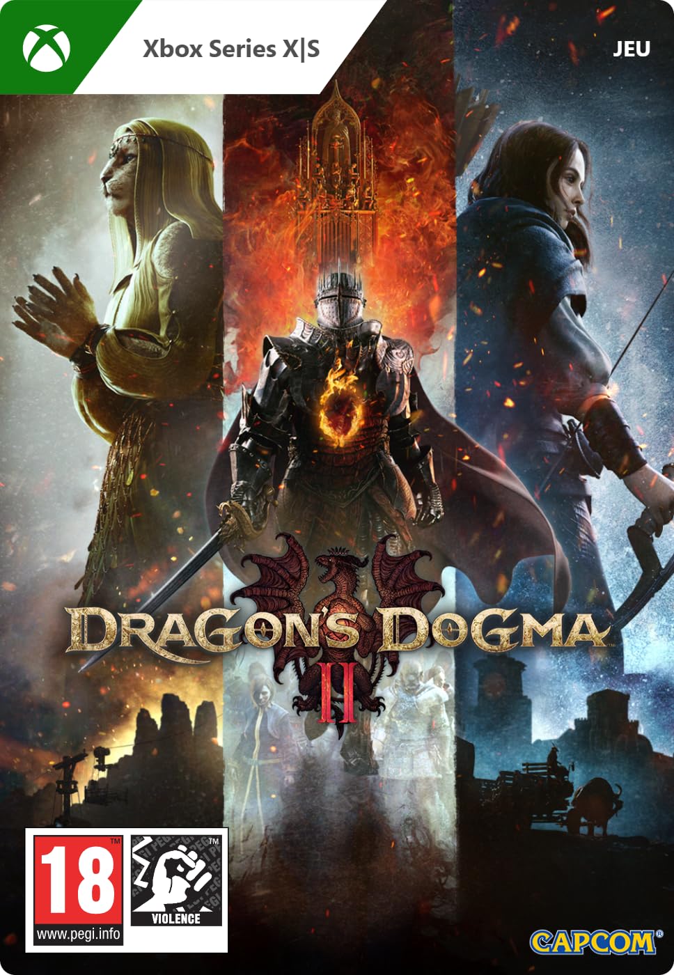Dragon's Dogma 2 Standard Edition - Xbox Series X|S Digital Download Code | Epic Fantasy RPG Adventure for Next-Gen Gaming