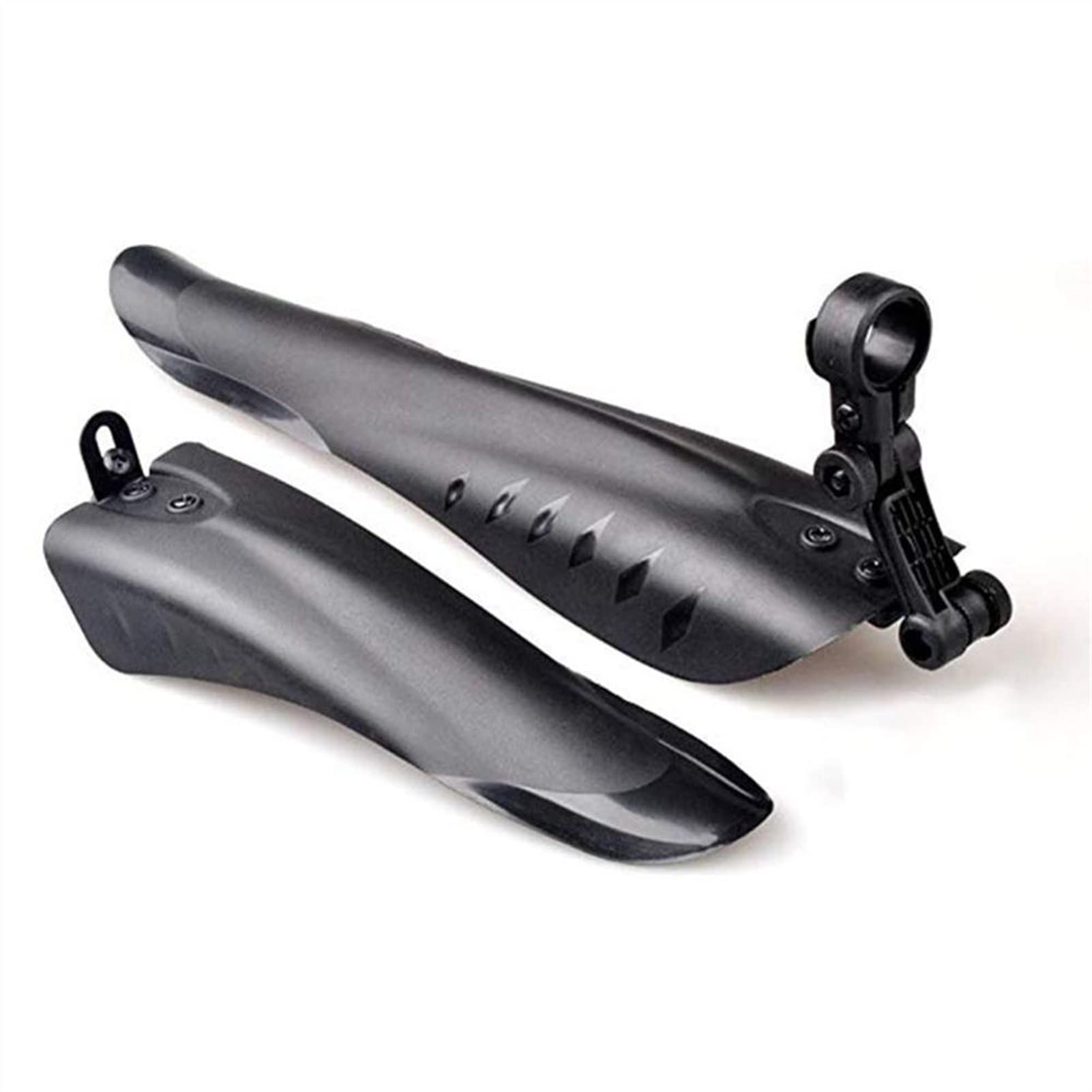 Erik Xian Carbon Fiber Bike Fenders Set (2pcs) - Front & Rear Wheel Mudguards for Road Bicycles | Lightweight & Durable Bicycle Accessories for Rainy Weather & Off-Road Cycling