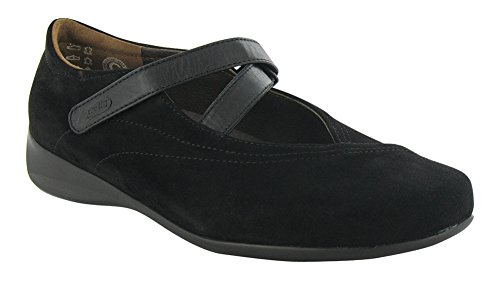 Black Goat Suede