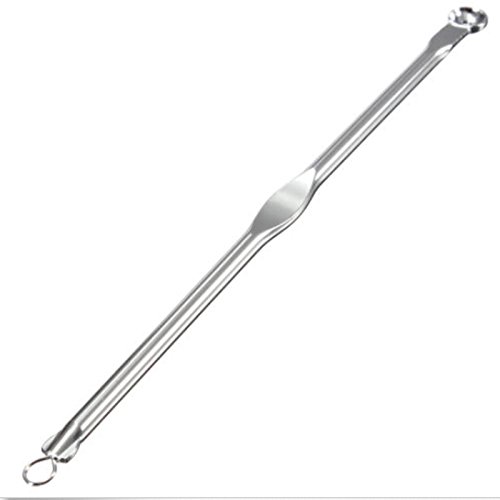 1Pc Silver Blackhead & Comedone Remover Tool - Acne Blemish Extractor for Face Cleaning & Pimple Care - Perfect for Daily Skincare Routine & Professional Spa Treatments