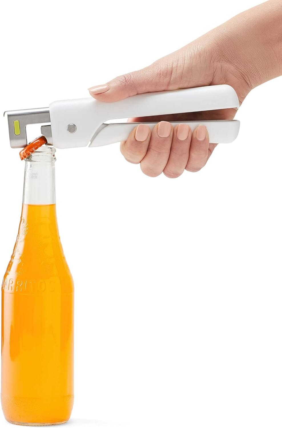 Chef'n Jar Opener - Effortless Kitchen Tool for Tight Lids | Easy Grip, Non-Slip Design | Perfect for Pickles, Jams & Sauces | Ideal for Seniors & Arthritis Sufferers
