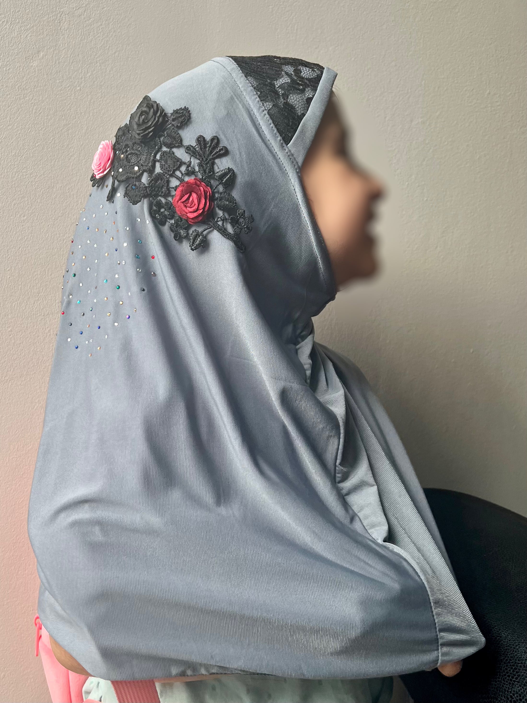 Elegant Lace Motif Fancy Hijabs - Wide Variety of Stylish Muslim Headscarves for Women - Perfect for Daily Wear, Special Occasions & Modest Fashion