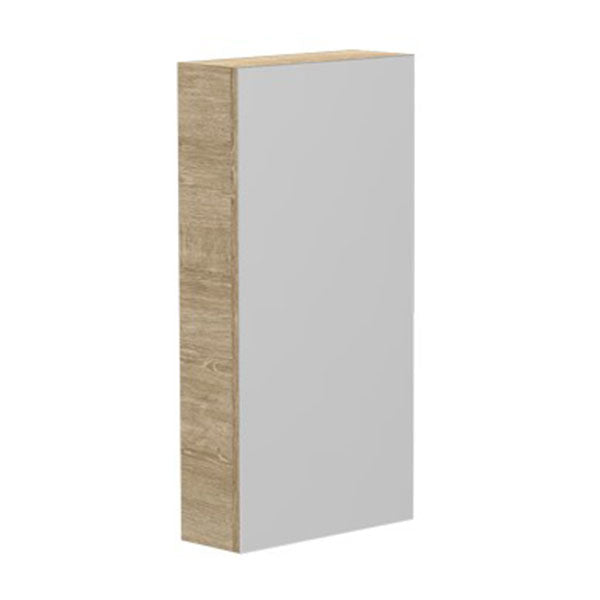 ADP Glacier Pro Shaving Cabinet - Premium Bathroom Storage with LED Mirror & Lockable Medicine Cabinet for Grooming Essentials - Perfect for Modern Bathrooms, Vanities & Home Organization