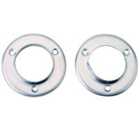 John Sterling Closet Pole Socket - Brass Plated Heavy Duty Closet Rod Bracket for Wardrobe Organization | Perfect for Bedroom Closets, Walk-in Closets & Storage Spaces