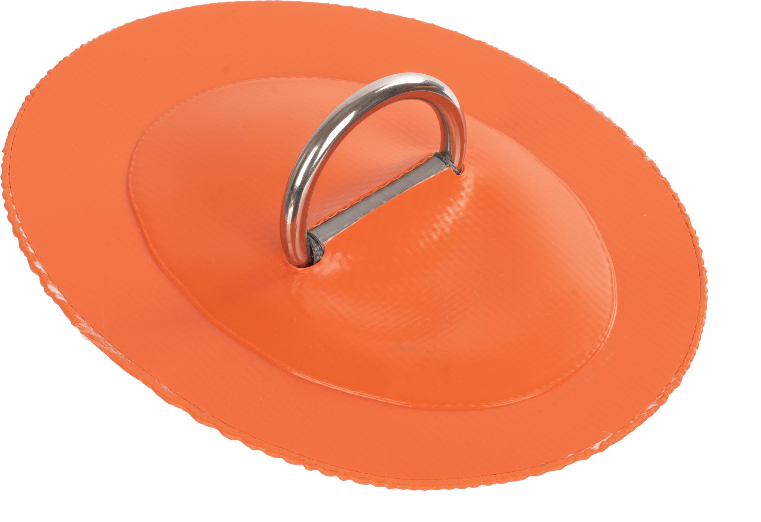 1.5 Inch Oval D Rings - Heavy Duty Orange Kayak Accessories for Canoeing, Rafting & Marine Use - Secure Tie-Downs & Gear Attachment