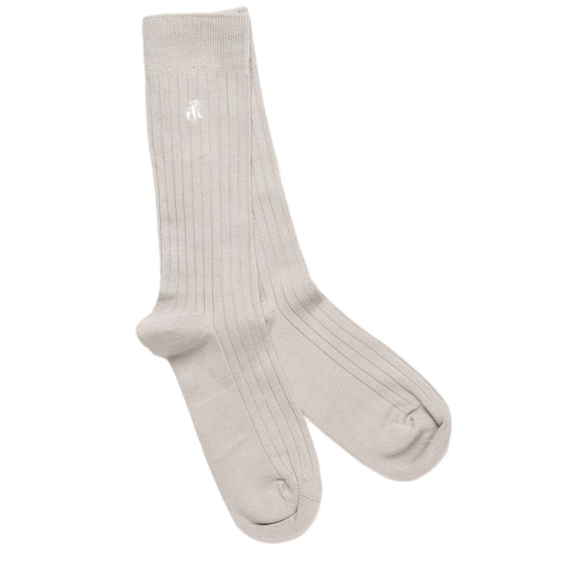 Premium Light Grey Bamboo Socks for Men & Women - Soft, Breathable & Eco-Friendly - Perfect for Daily Wear, Yoga & Relaxation at Home