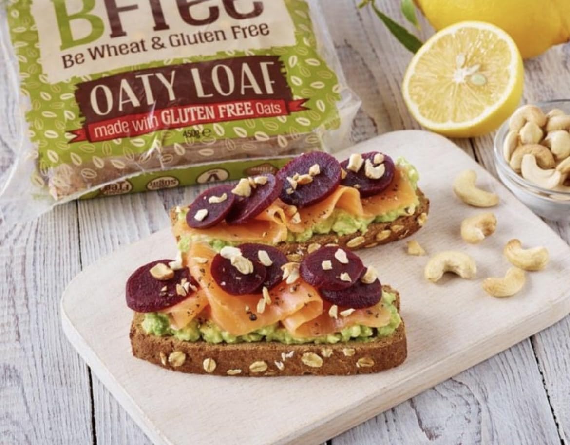 BFree Gluten Free Oat Bread Loaf 12.3oz (6 Pack) - Vegan, Dairy Free, Wheat Free, Pre-Sliced | Perfect for Sandwiches, Toast & Healthy Breakfast