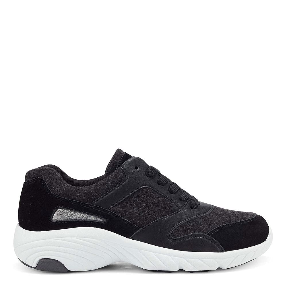 Easy Spirit Women's Pisa Walking Shoes - Comfortable Slip-On Sneakers for Travel, Work & Everyday Wear | Lightweight & Supportive Walking Shoes for Women