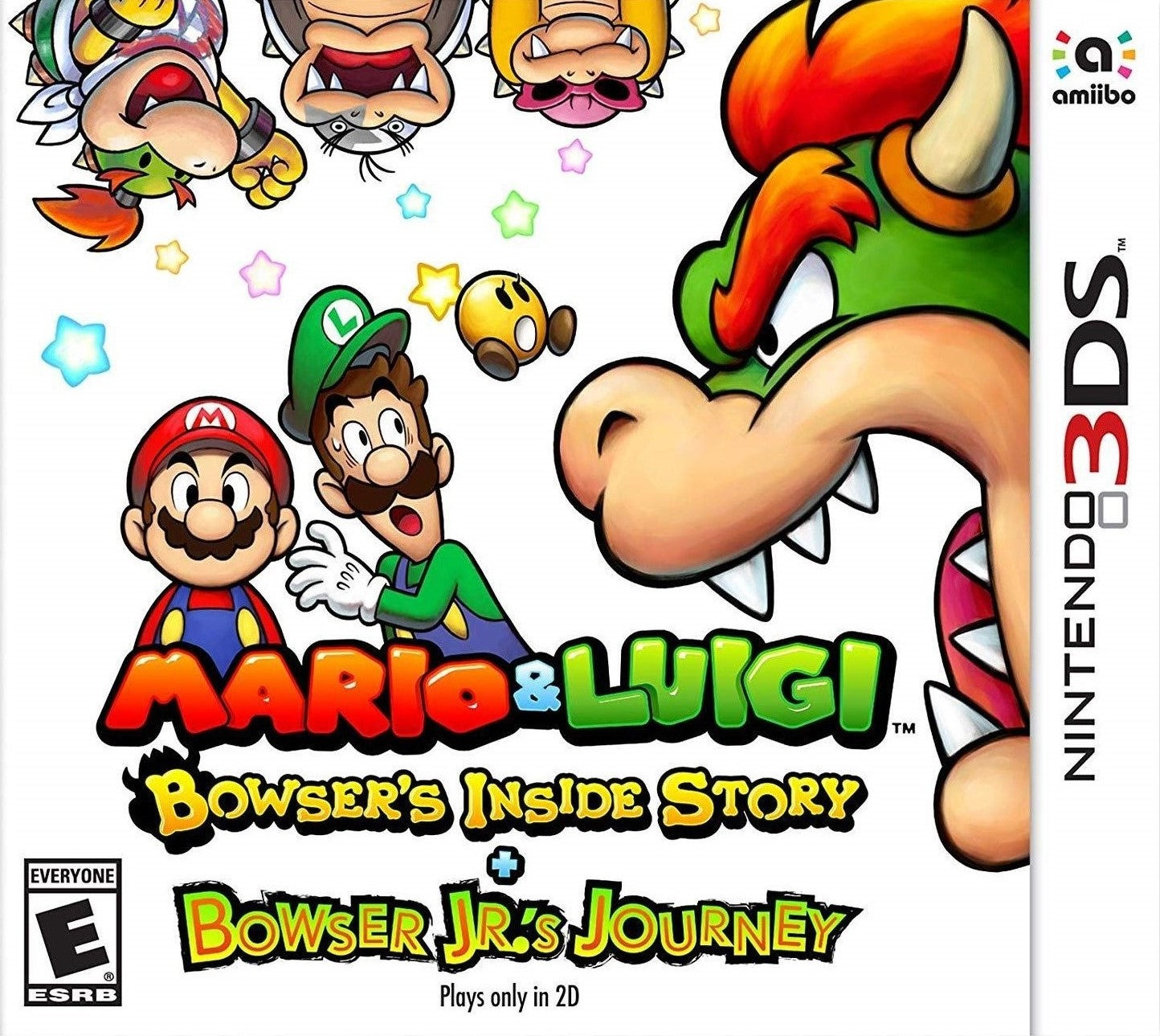 Mario & Luigi: Bowser's Inside Story + Bowser Jr.'s Journey - Nintendo 3DS Game | Adventure RPG for Kids & Adults | Perfect for Travel & Family Game Night