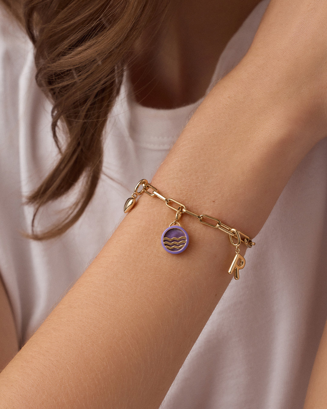 Power Gemstone Tranquility Parker Charm - Healing Crystal Jewelry for Stress Relief & Positive Energy | Perfect for Meditation, Yoga & Spiritual Gifts