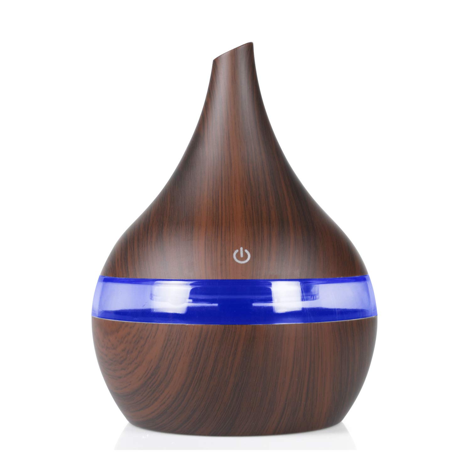 300ml Ultrasonic Essential Oil Diffuser - Aromatherapy Humidifier with 7 Color Changing LED Lights for Home, Office, Yoga & Spa Relaxation
