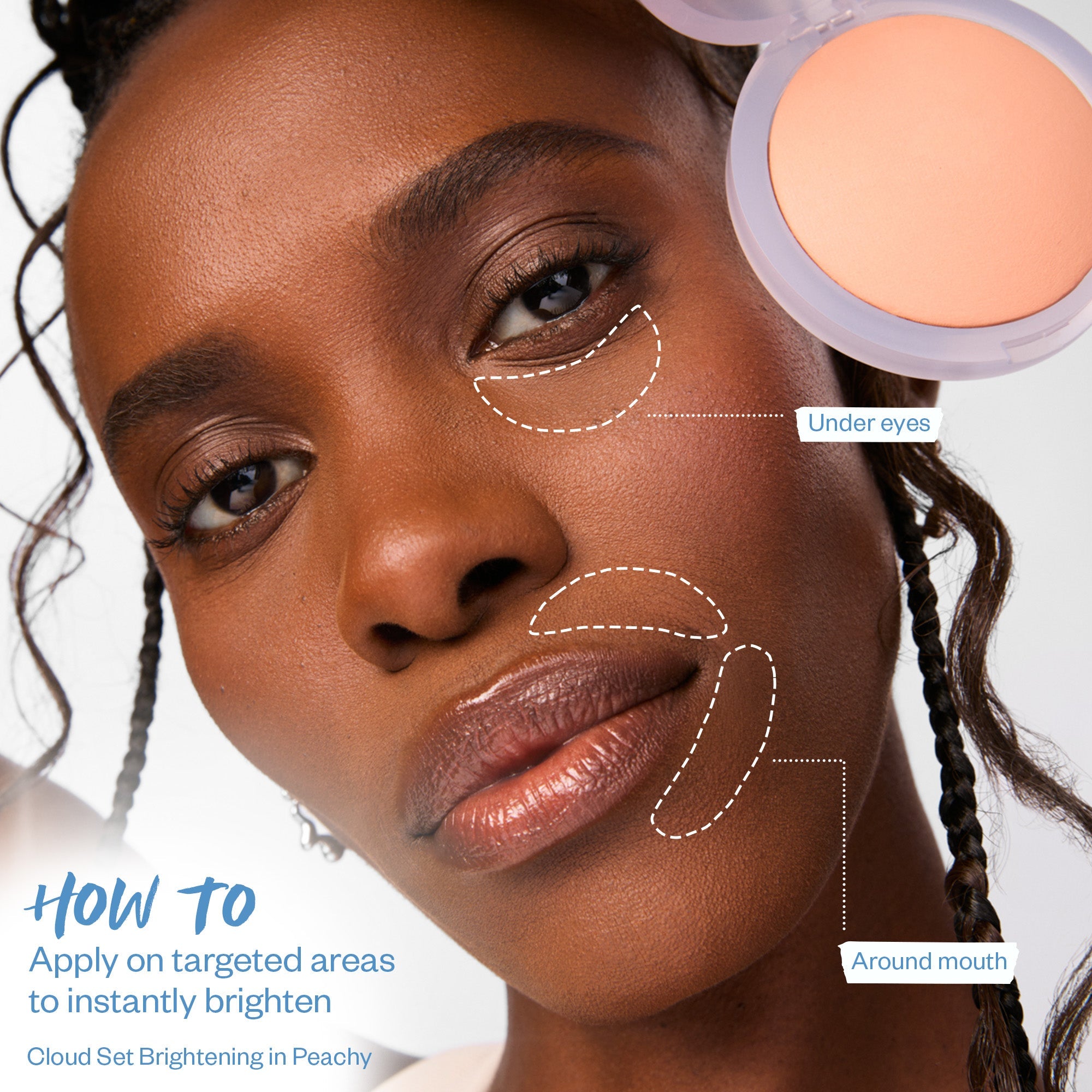 Cloud Set Brightening Powder - Translucent Loose Setting Powder for Flawless Makeup Finish | Oil Control & Shine Reduction | Perfect for Daily Wear & Special Occasions