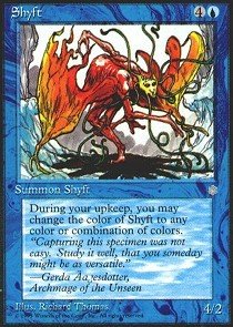 Magic The Gathering Shyft Ice Age Card - Rare Collectible Trading Card for MTG Players - Perfect for Deck Building and Strategy Games