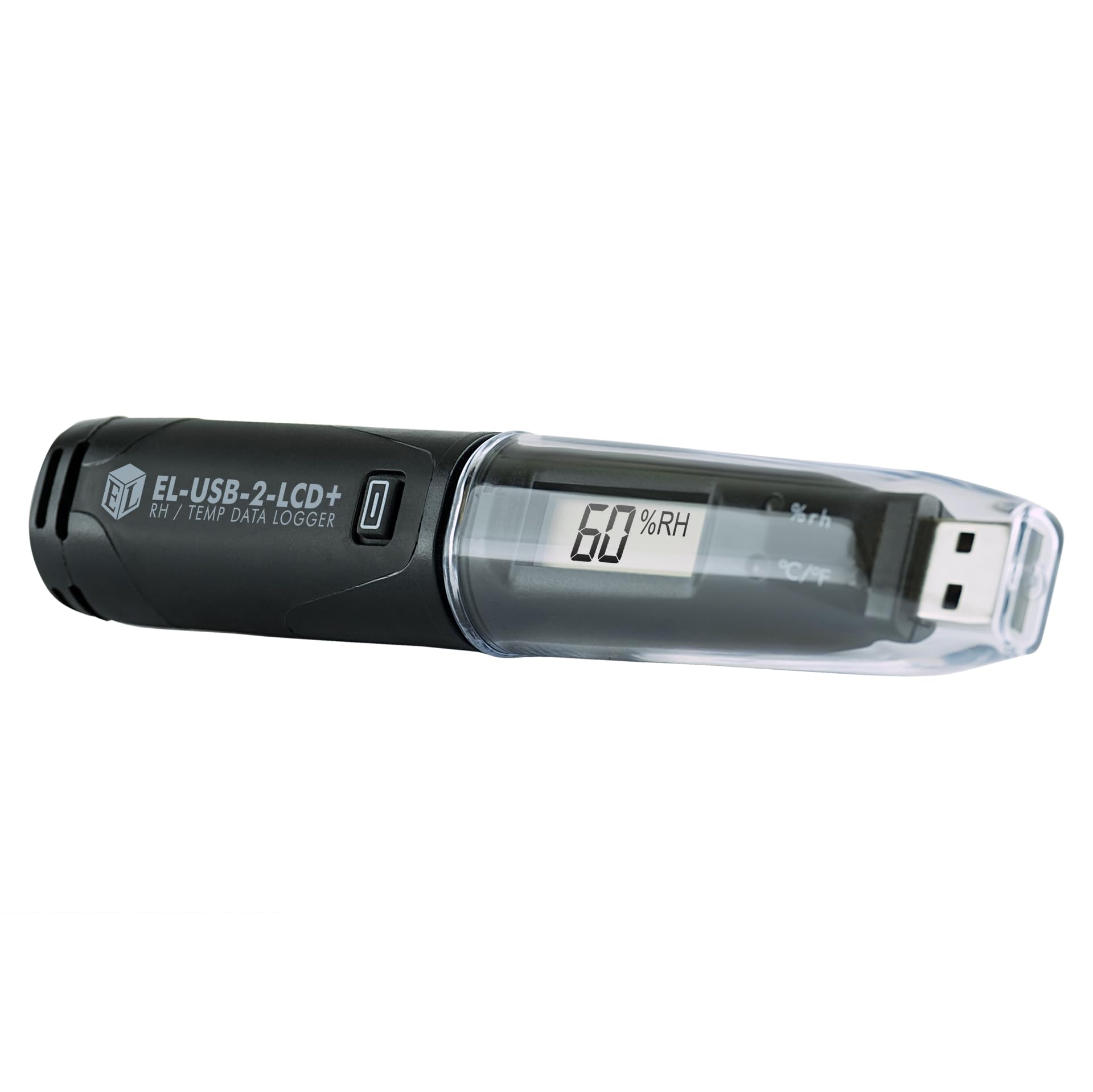 High Accuracy EL-USB-2-LCD+ Temperature Humidity & Dew Point Data Logger with LCD Display - Ideal for HVAC Monitoring, Laboratory Research & Industrial Environmental Control