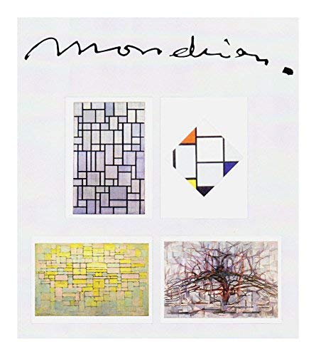 Piet Mondrian Art Note Cards - Set of 16 Blank Greeting Cards with Envelopes | Modern Abstract Design Stationery for Thank You Notes, Birthday Cards & Holiday Greetings (Perfect for Art Lovers & Home Decor)
