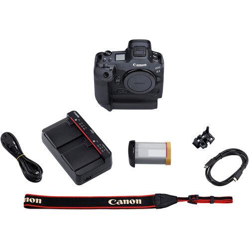 Canon EOS R3 Full Frame Mirrorless Digital Camera Body - Professional 24.1MP, 6K Video, Eye Control AF - Perfect for Sports, Wildlife & Wedding Photography