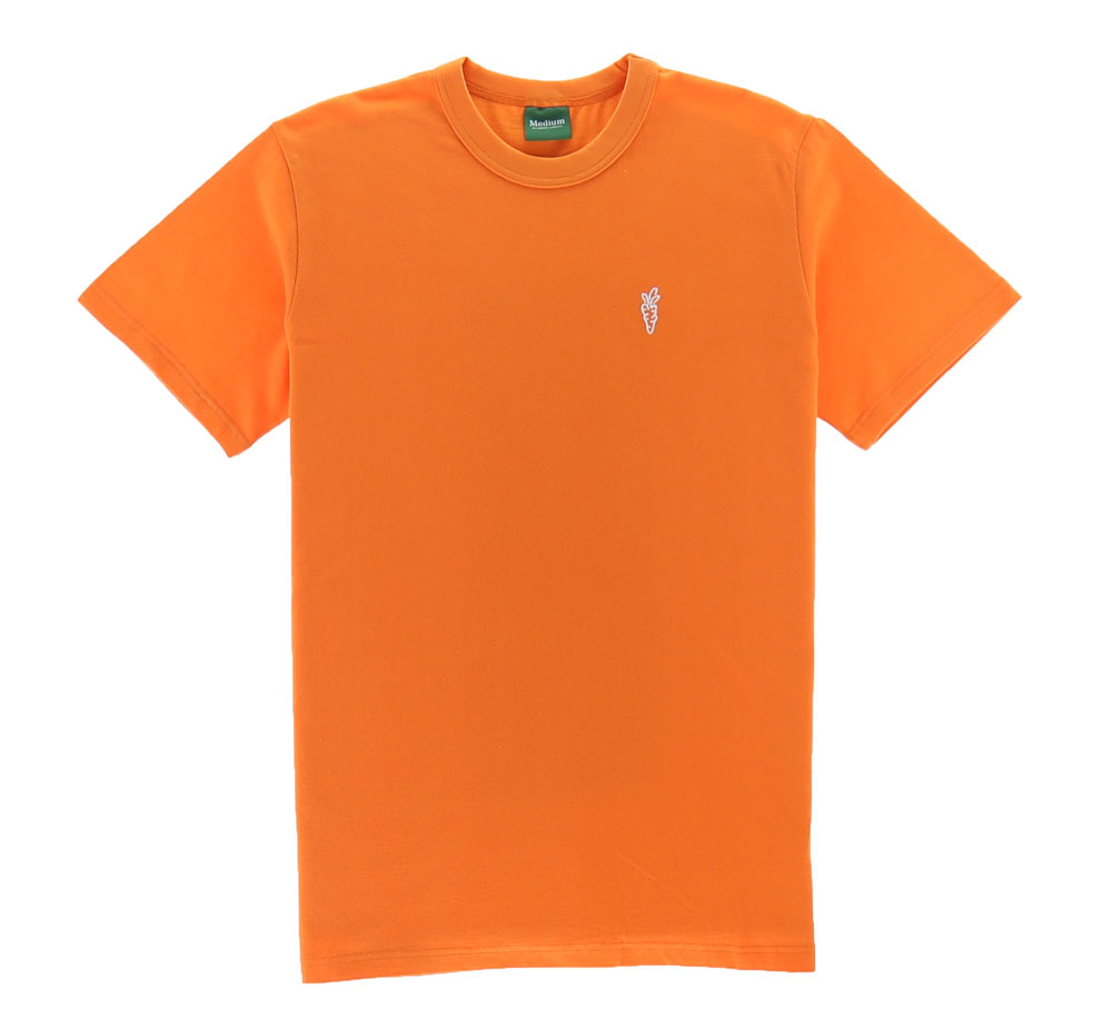 Carrots One Point Knit Tee - Soft & Stylish Women's T-Shirt for Casual Wear & Everyday Outfits