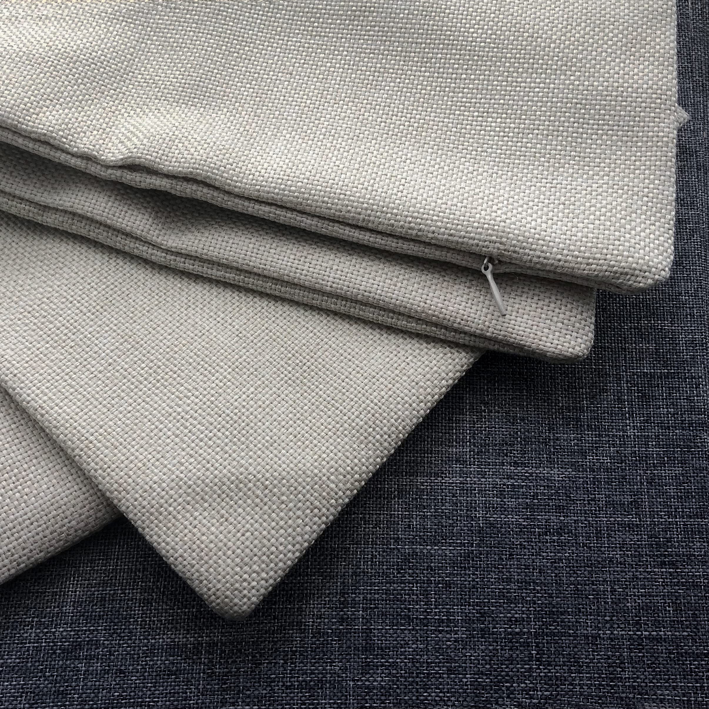 Linen Camper Pillowcase 18x18 - RV Decor & Gift for Camping