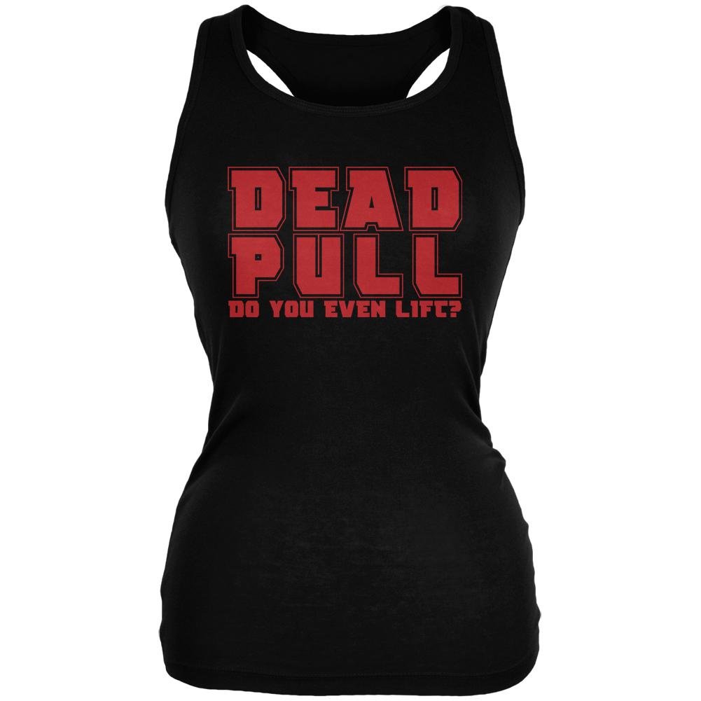 Dead Pull Juniors Soft Tank Top - Black LG for Gym & Casual Wear