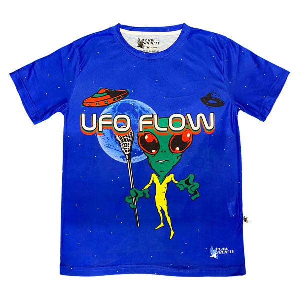 Youth & Adult UFO Flow Tee Shirt - Soft Cotton Graphic T-Shirt for Men & Women - Perfect for Casual Wear, Street Style & Sci-Fi Fans