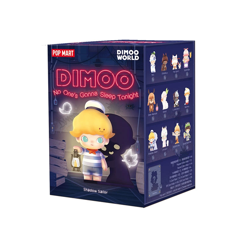 DIMOO No One's Gonna Sleep Tonight Series Blind Box - Cute Collectible Vinyl Figure for Anime Fans, Home Decor & Gift Giving (Surprise Mystery Toy)