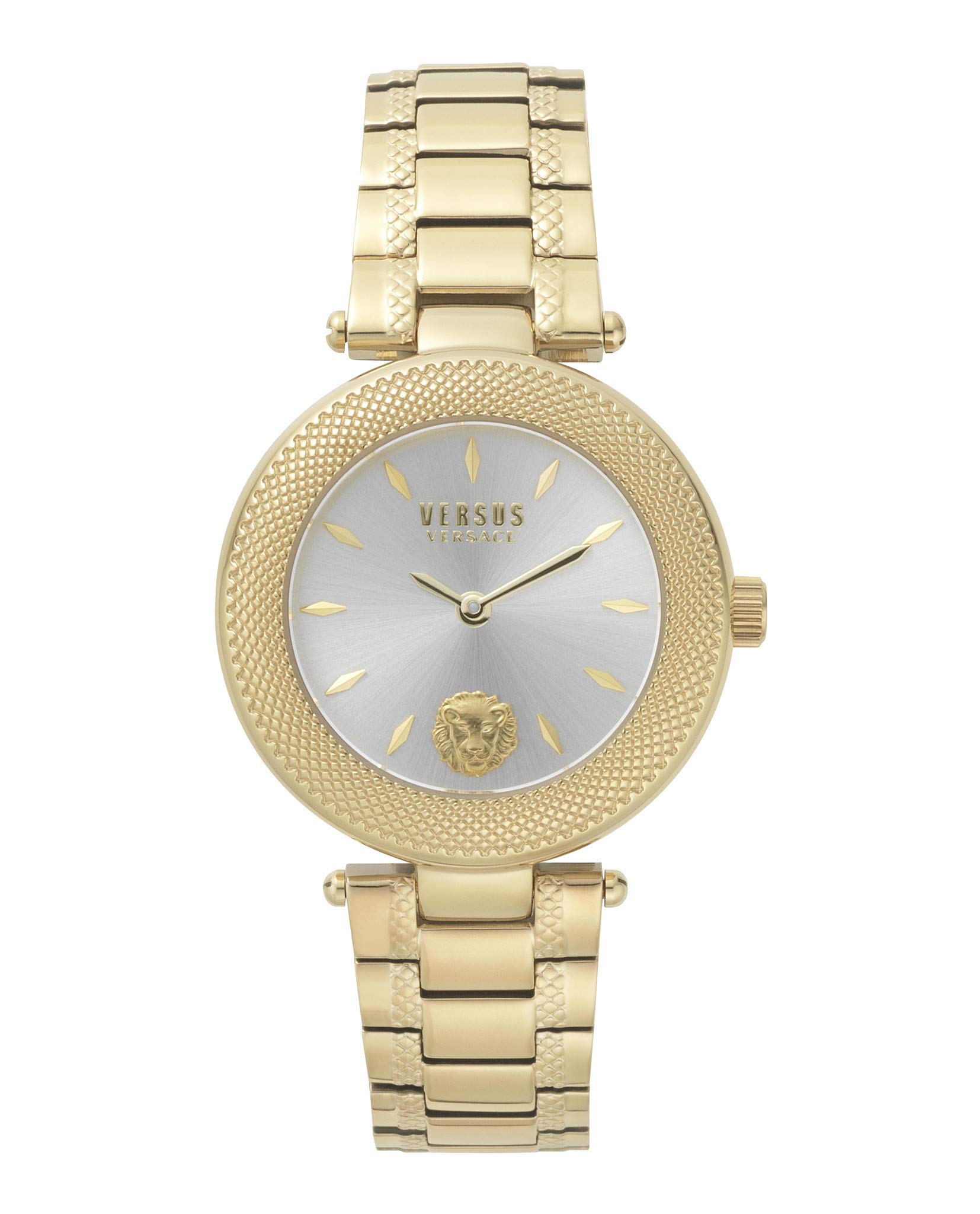 Versus Versace Women's Silver 36mm Brick Lane Combo Box Jewels Watch VSP712118 - Luxury Fashion Timepiece for Everyday Wear & Special Occasions