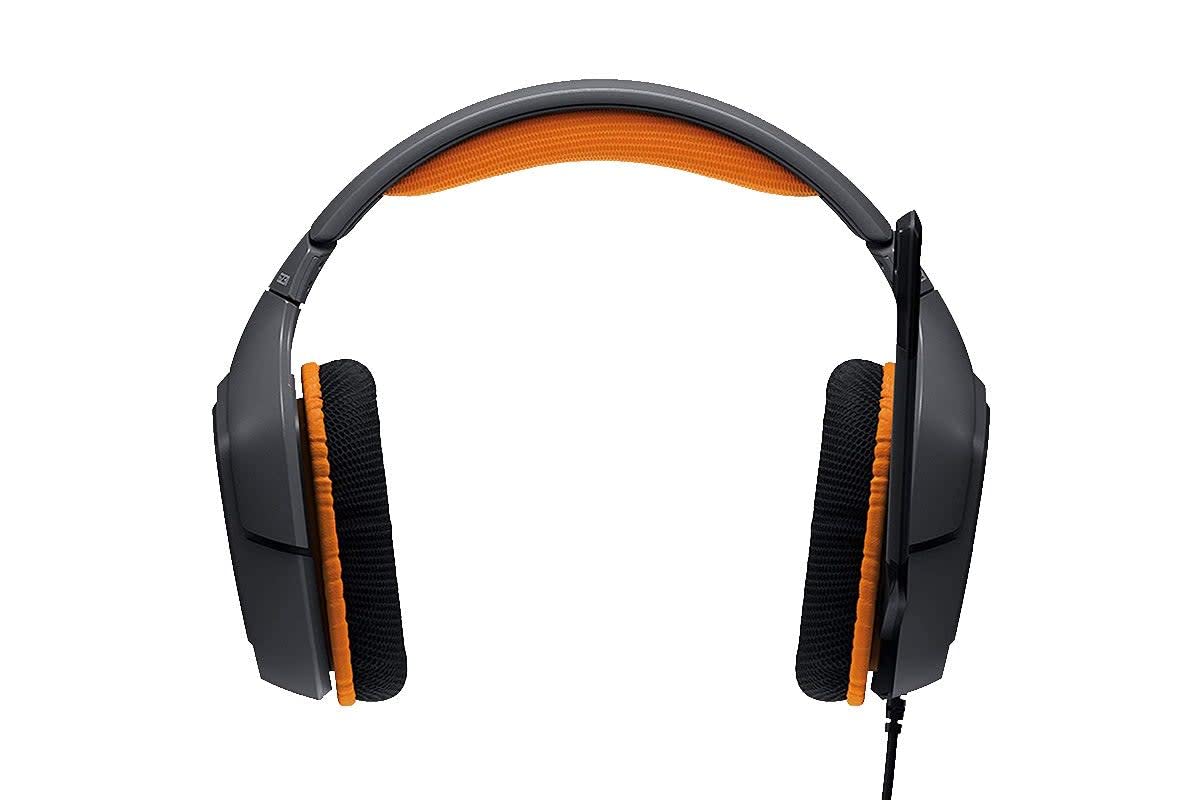 Logitech G231 Prodigy Gaming Headset with Stereo Sound - Compatible with PS4, Xbox One & Nintendo Switch - Foldable Design & Noise-Canceling Mic - Perfect for Online Gaming, Streaming & Video Calls