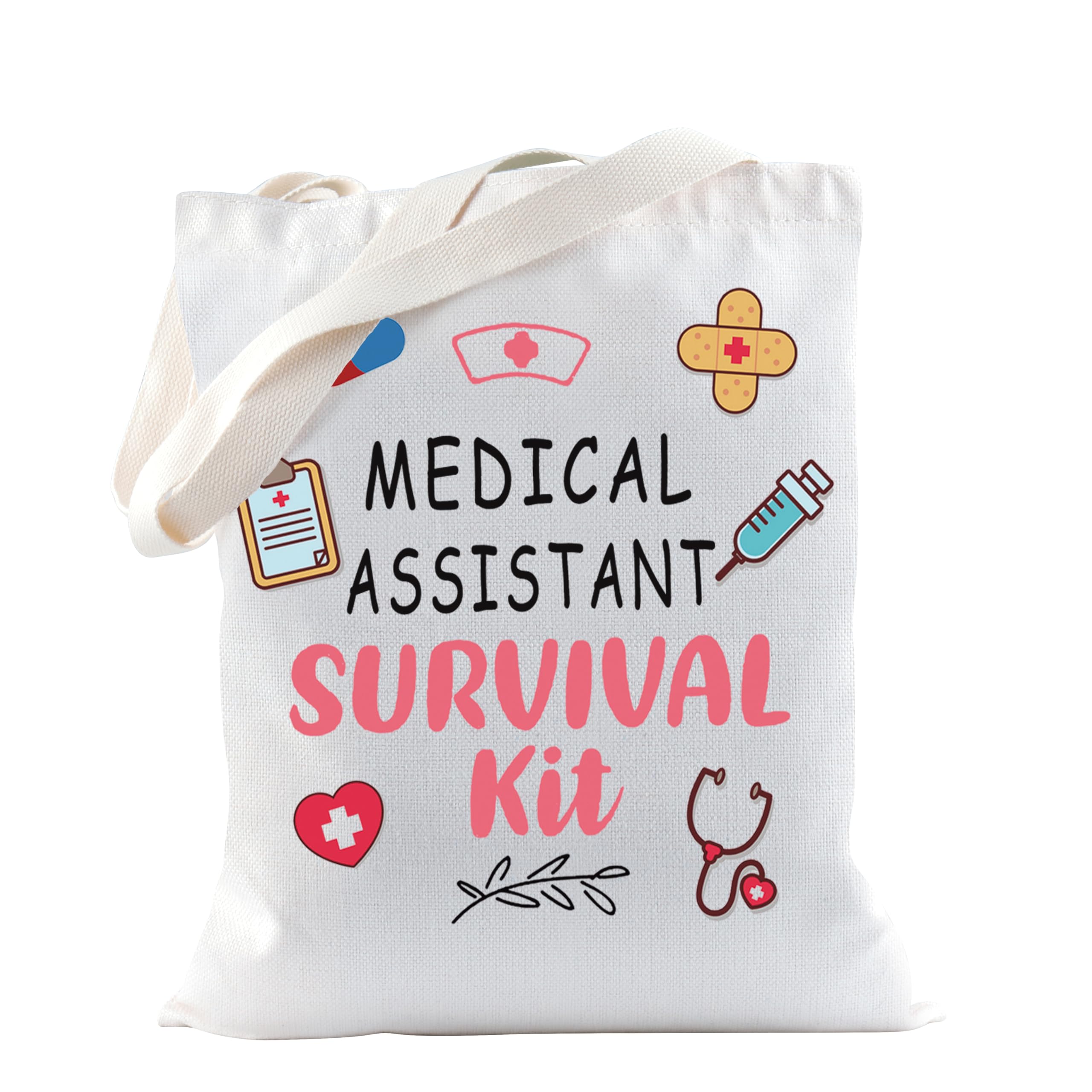 Premium Nurse & Doctor Gift Kit - Medical Assistant Graduation & Retirement Gift Set with Canvas Tote Bag | Perfect for Healthcare Professionals, Appreciation Gifts & Work Essentials