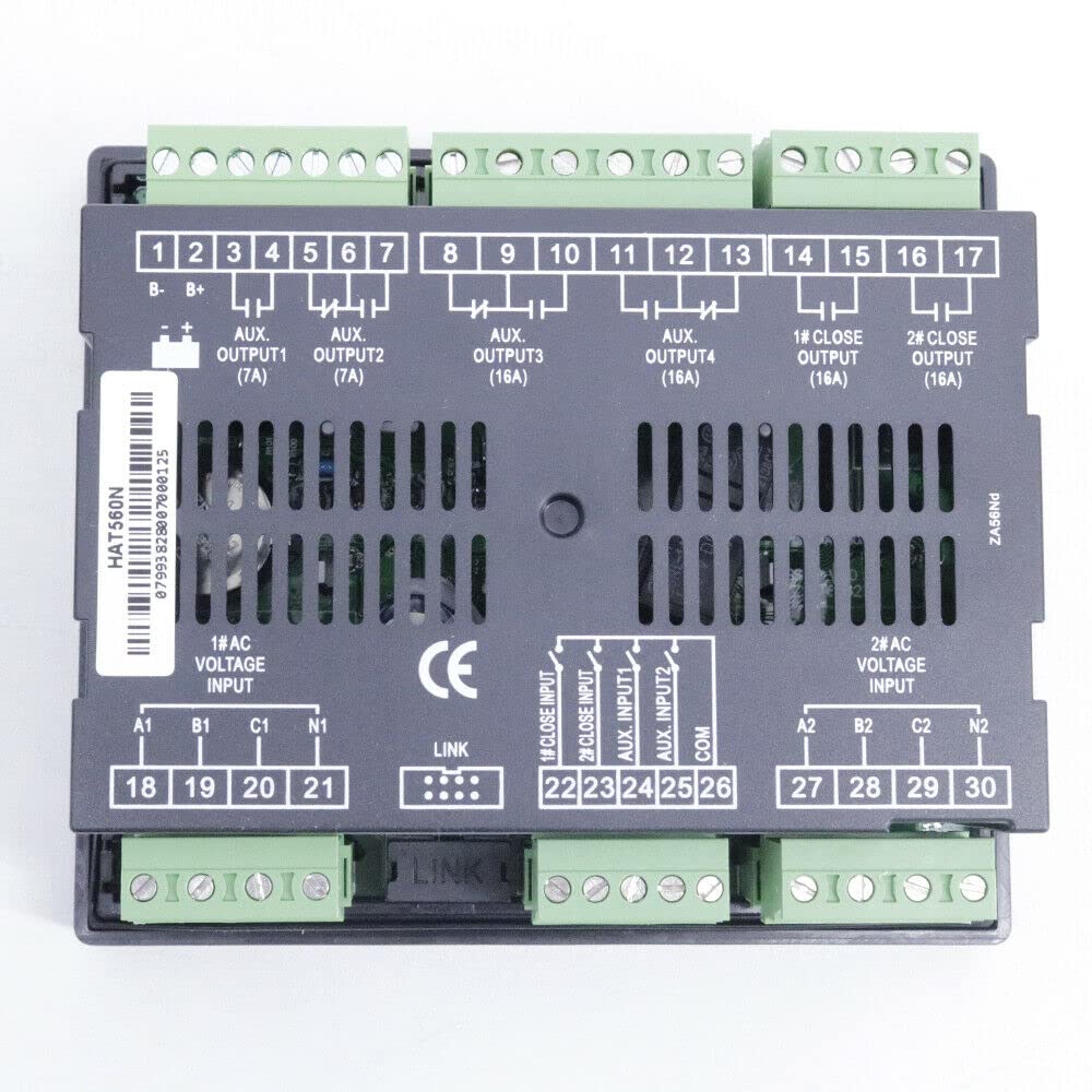 Smartgen HAT560N Diesel Generator Controller - Intelligent ATS Dual Power Supply Module for Backup & Emergency Power Systems | Perfect for Home, Industrial & Commercial Use