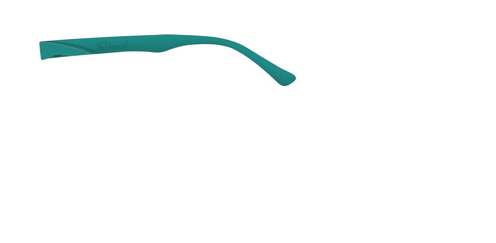 Knockaround Paso Robles Custom Arm Sunglasses - Matte Teal Polarized Aviators for Men & Women | Perfect for Outdoor Sports, Driving, and Beach Vacations