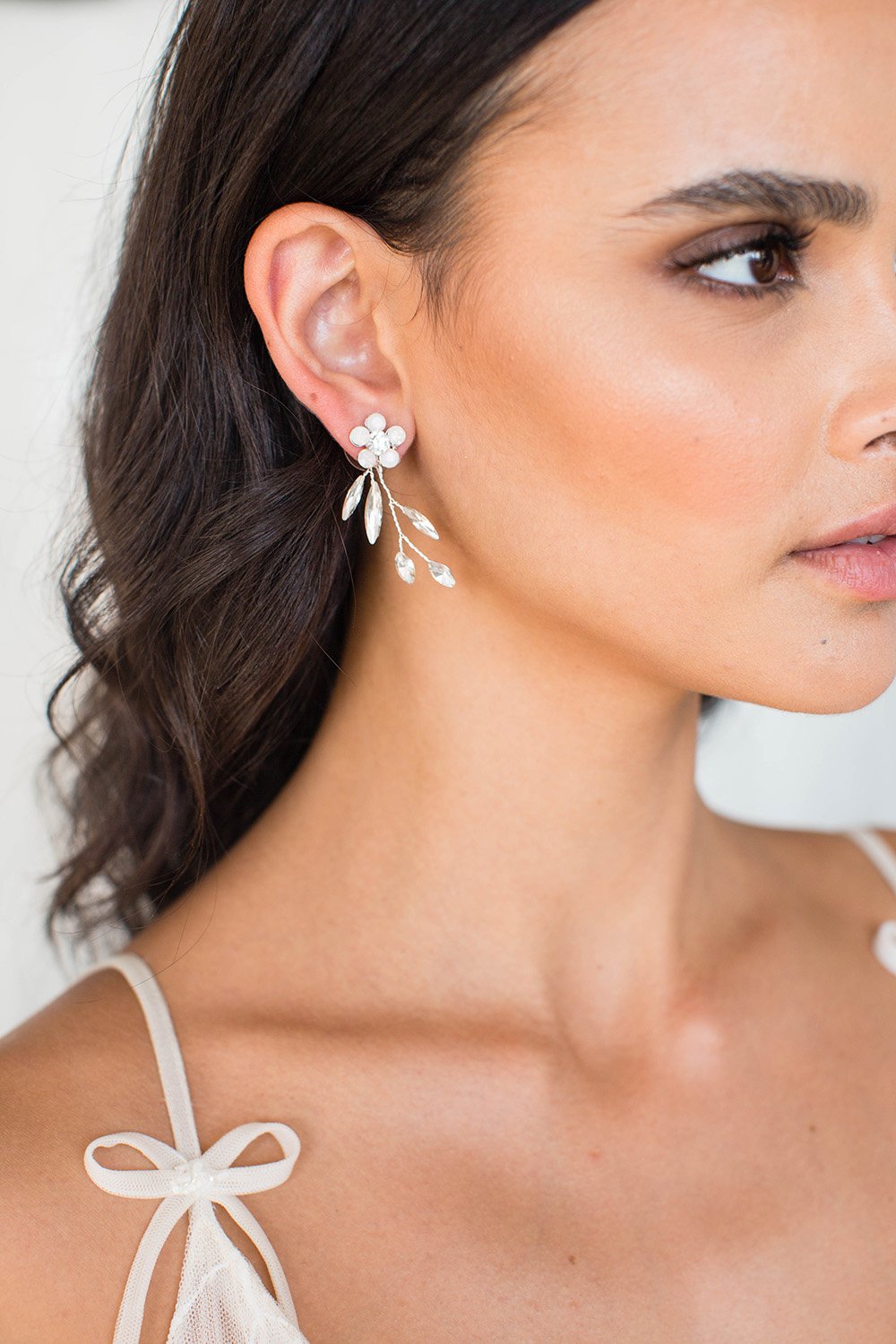 abella earrings for women - elegant gold hoop earrings, stylish and lightweight - perfect for parties, weddings, and everyday wear